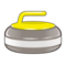 Curling Stone emoji on Emojidex